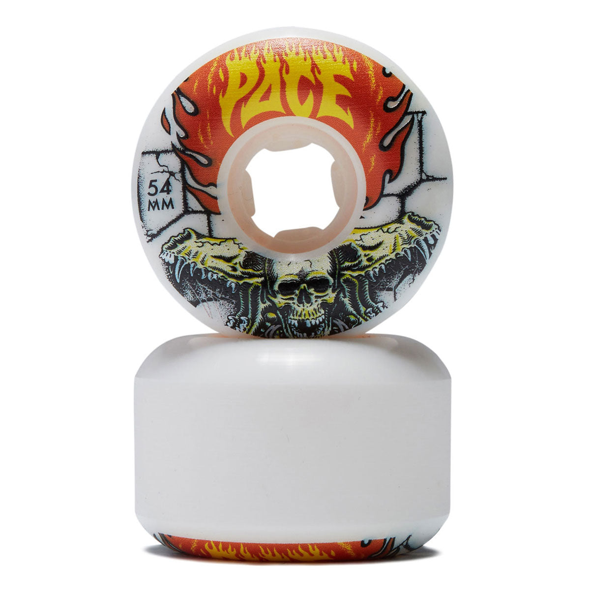 OJ Rob Pace Dungeon Elite Chubbies 101a Skateboard Wheels - White - 54mm image 2