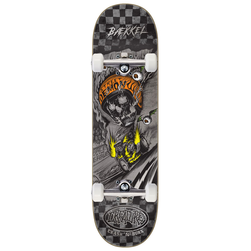 Creature Baekkel Crash And Burn Pro Skateboard Complete - 8.60