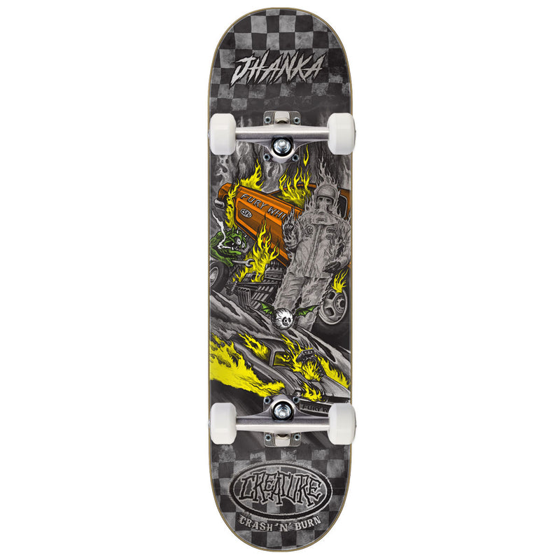 Creature Jhanka Crash And Burn VX Skateboard Complete - 8.375