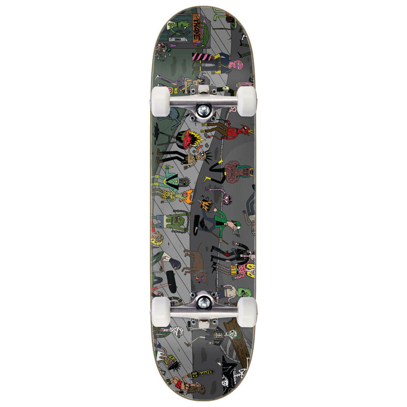 Creature Raffin Shred Party Deux Pro Skateboard Complete - 8.53
