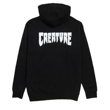 Creature Mono Hoodie - Black