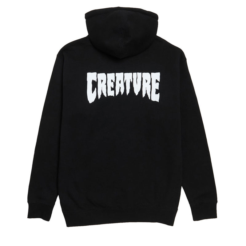 Creature Mono Hoodie - Black