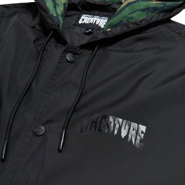 Creature CRTR Coach Windbreaker Jacket - Black