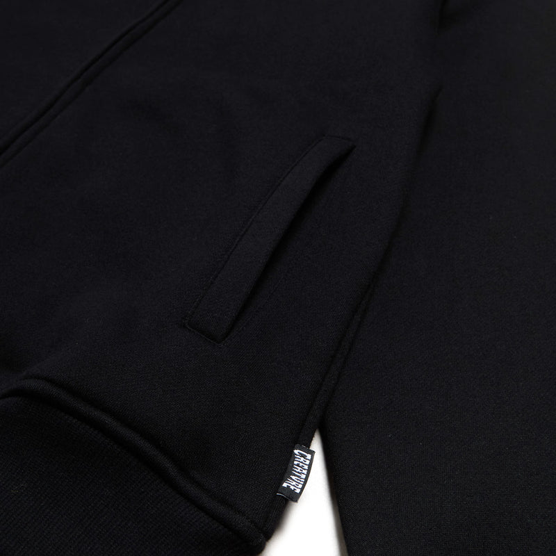 Creature Hesher Flame Zip Hoodie - Black