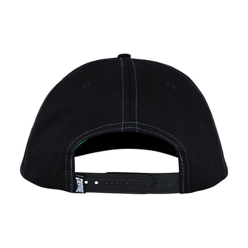 Creature Hesher Flame Snapback Hat - Black