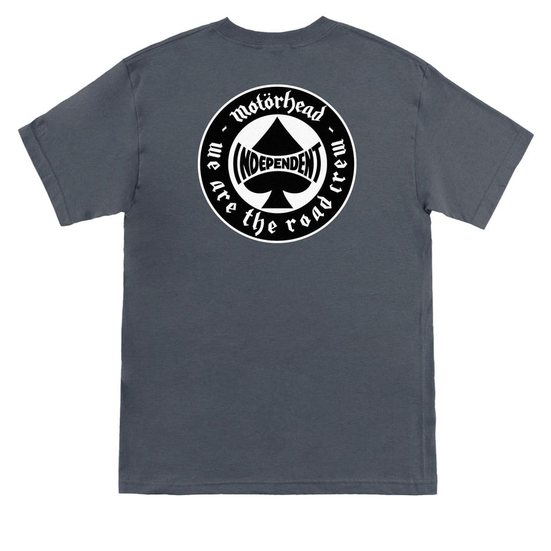 Independent x Motörhead Spade T-Shirt - Charcoal