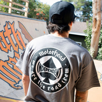 Independent x Motörhead Spade T-Shirt - Charcoal