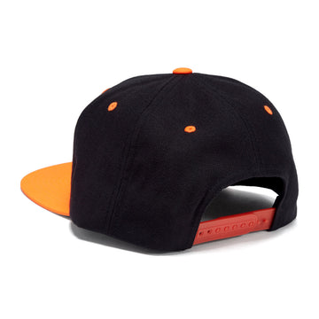 Independent Trucking Snapback Hat - Black/Neon Orange