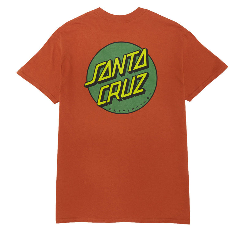 Santa Cruz Other Dot T-Shirt - Texas Orange/Leaf