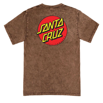 Santa Cruz Classic Dot T-Shirt - Mineral Mocha