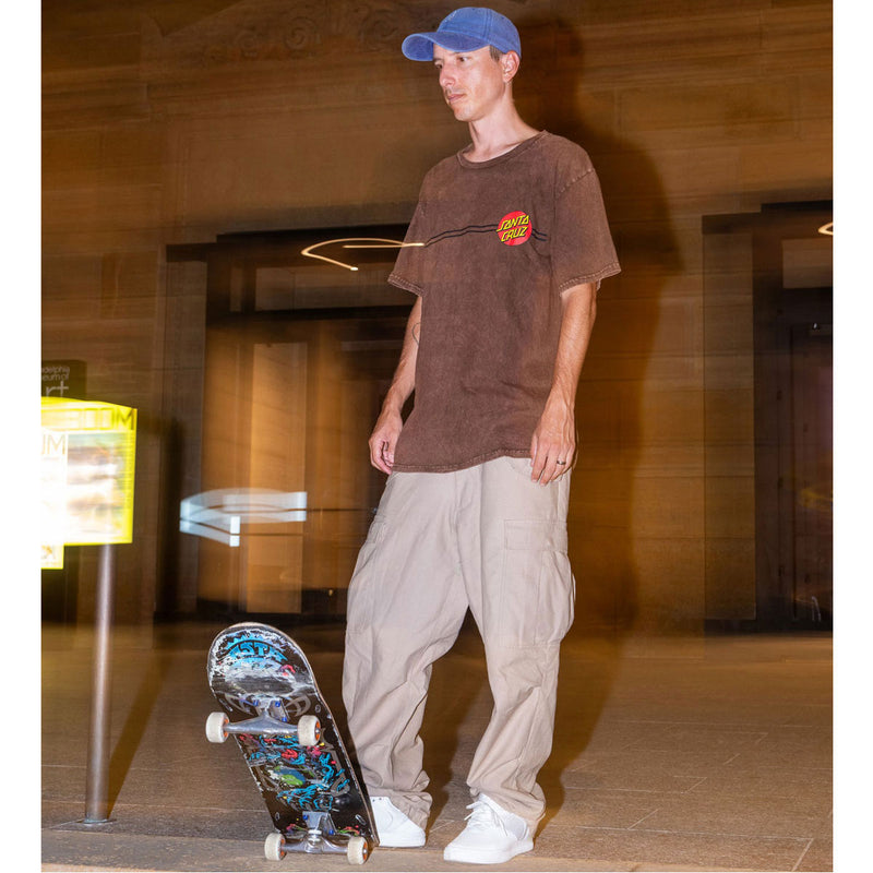 Santa Cruz Classic Dot T-Shirt - Mineral Mocha