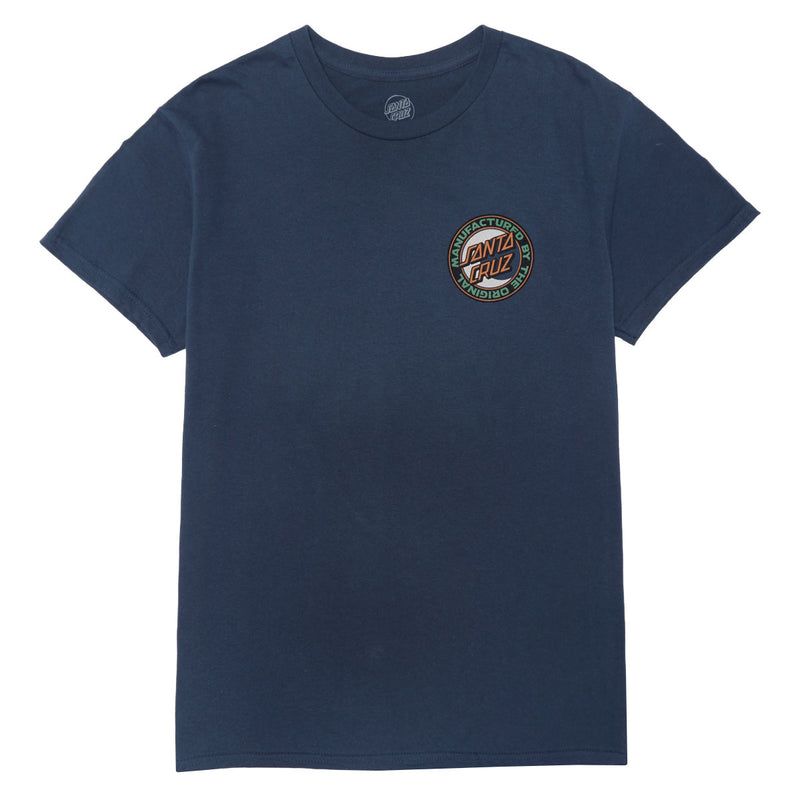 Santa Cruz MFG Moon Dot T-Shirt - Blue Dusk