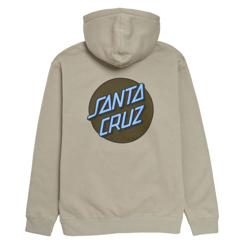 Santa Cruz Other Dot Hoodie - Cement/Brown/Blue