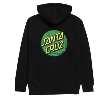 Santa Cruz Other Dot Hoodie - Black/Leaf