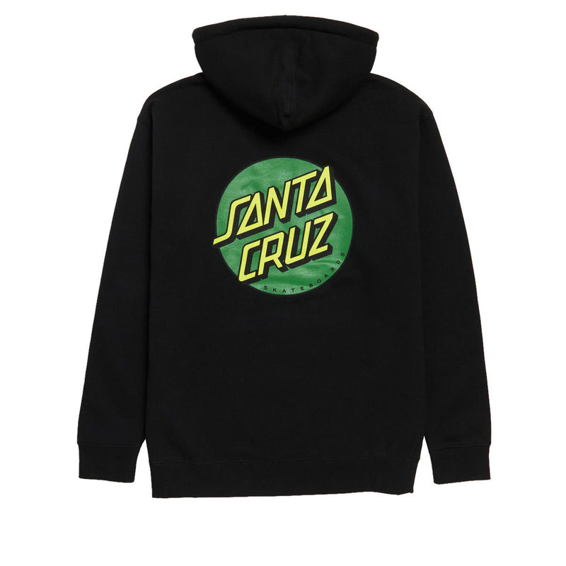 Santa Cruz Other Dot Hoodie - Black/Leaf