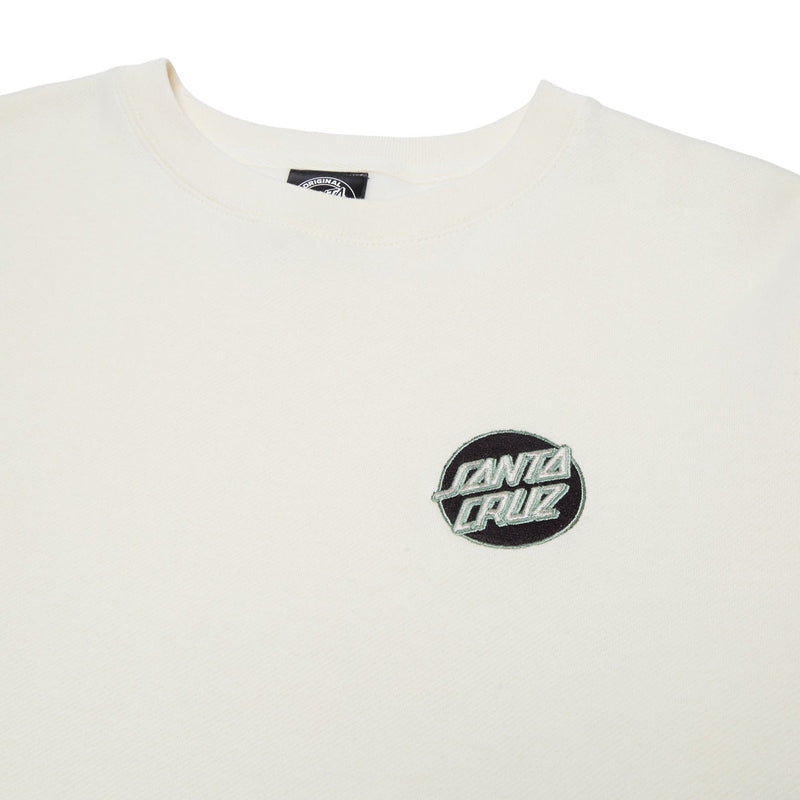 Santa Cruz Cruz Embroidered Sweatshirt - Bone