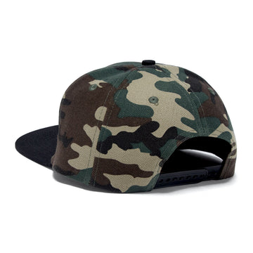 Santa Cruz Cruz Label Snapback Hat - Camo/Black