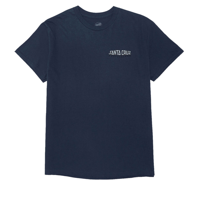 Santa Cruz Malba Crash Dot T-Shirt - Blue Dusk