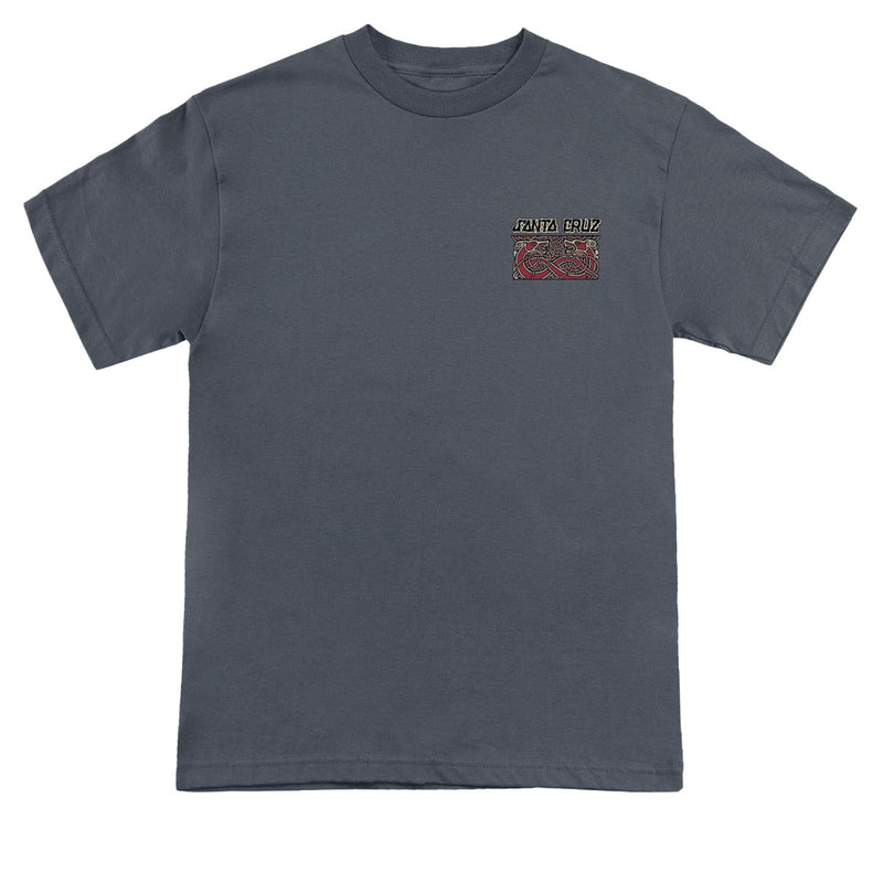 Santa Cruz Dressen Evo T-Shirt - Charcoal