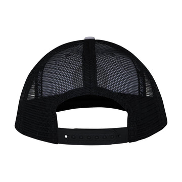 Santa Cruz Malba Crash Dot Trucker Hat - Silver/Black