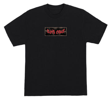 Santa Cruz Pace Torch Center T-Shirt - Black