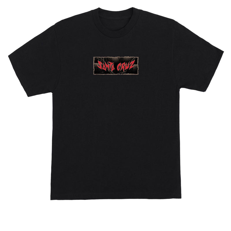 Santa Cruz Pace Torch Center T-Shirt - Black