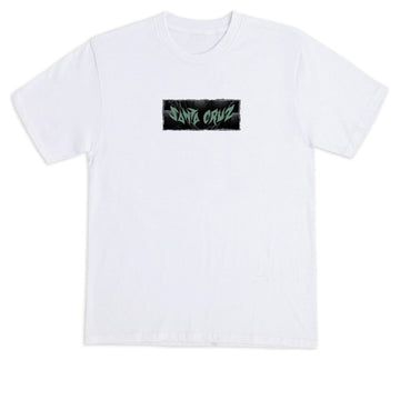 Santa Cruz Pace Torch Center T-Shirt - White