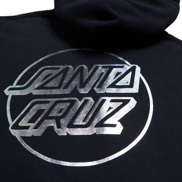 Santa Cruz Opus Dot Hoodie - Navy/Oil Slick Foil
