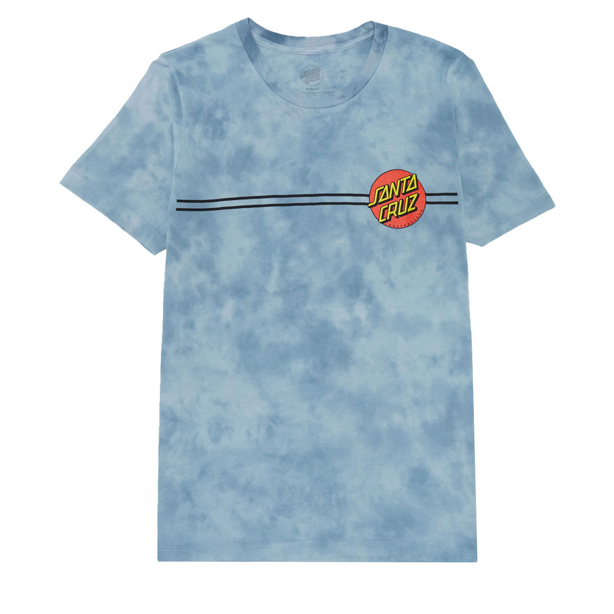 Santa Cruz Womens Classic Dot Relaxed T-Shirt - Tonal Cloud Wash image 1