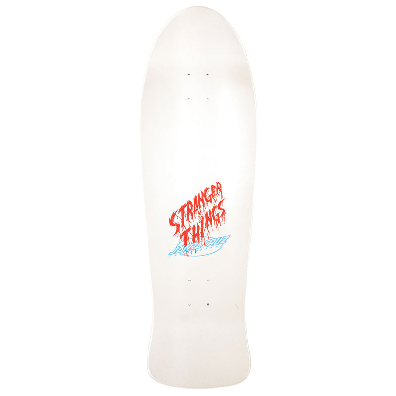 Santa Cruz x Stranger Things Meek Slasher Eddie Reveal Skateboard Complete - Glow In The Dark - 10.10