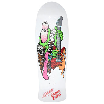 Santa Cruz x Stranger Things Meek Slasher Eddie Reveal Skateboard Complete - Glow In The Dark - 10.10