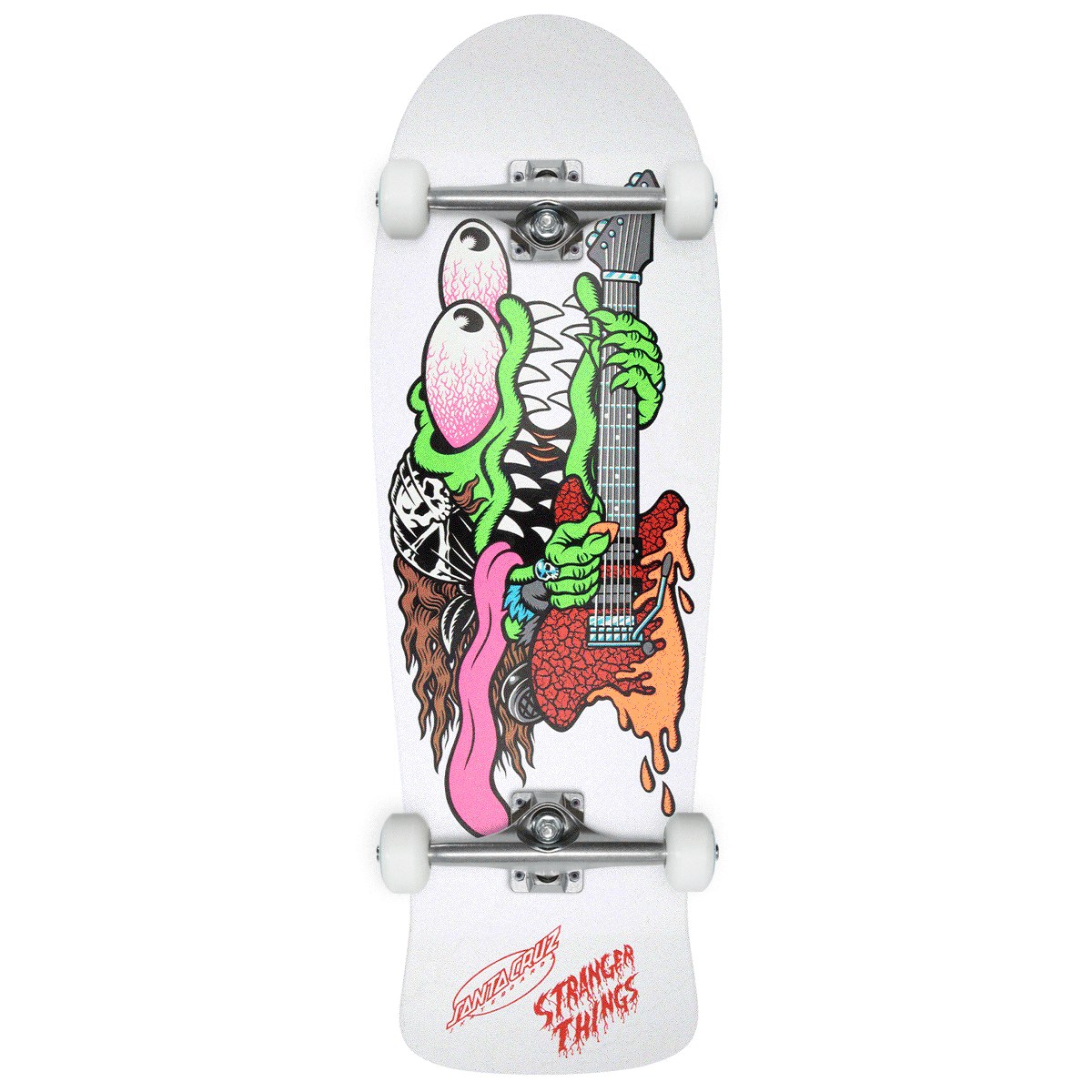 Santa Cruz x Stranger Things Meek Slasher Eddie Reveal Skateboard
