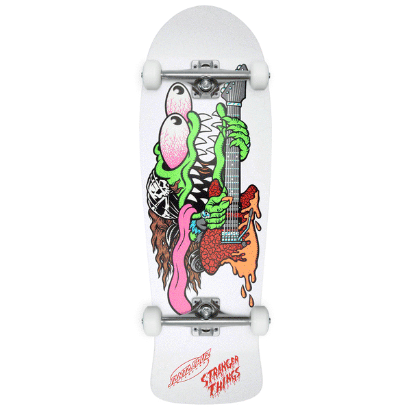 Santa Cruz x Stranger Things Meek Slasher Eddie Reveal Skateboard