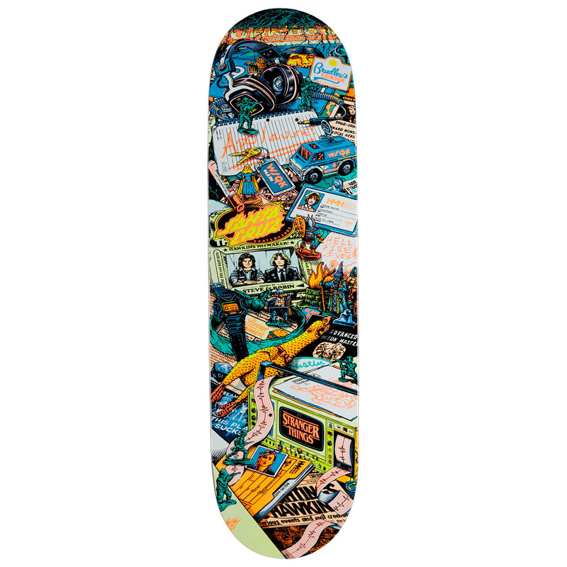 Santa Cruz x Stranger Things Season 5 Skateboard Deck - 8.50