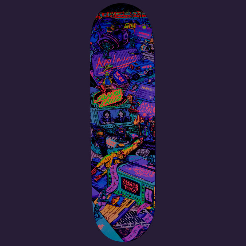 Santa Cruz x Stranger Things Season 5 Skateboard Deck - 8.50