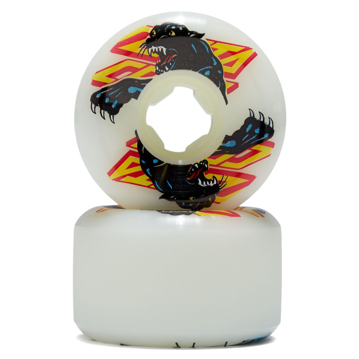 Slime Balls Natas Reissue Hardline 95a Skateboard Wheels - White - 54mm image 2