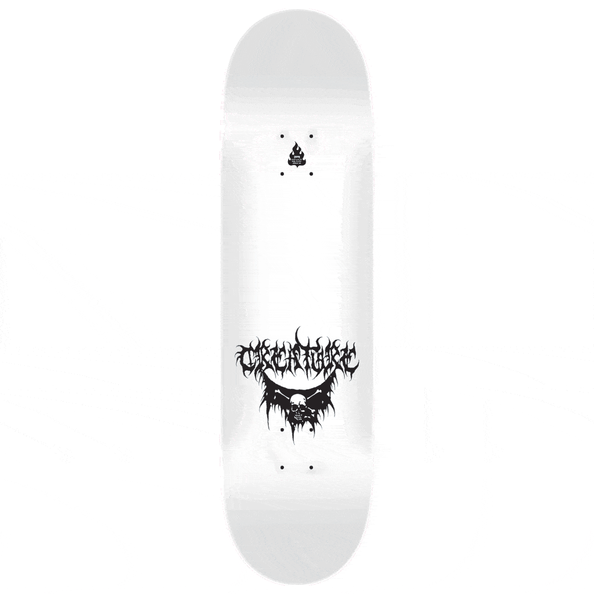 Creature Baekkel BLKMTL Pro Skateboard Deck - 8.60