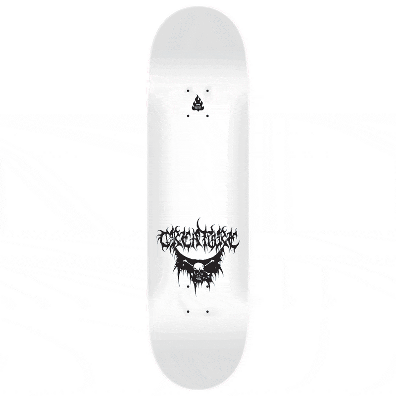 Creature Raffin BLKMTL Pro Skateboard Deck - 8.53