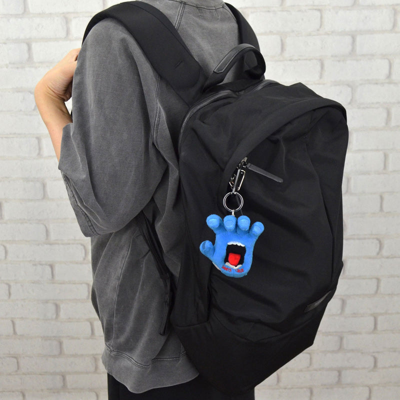 Santa Cruz Screaming Hand Keychain - Blue
