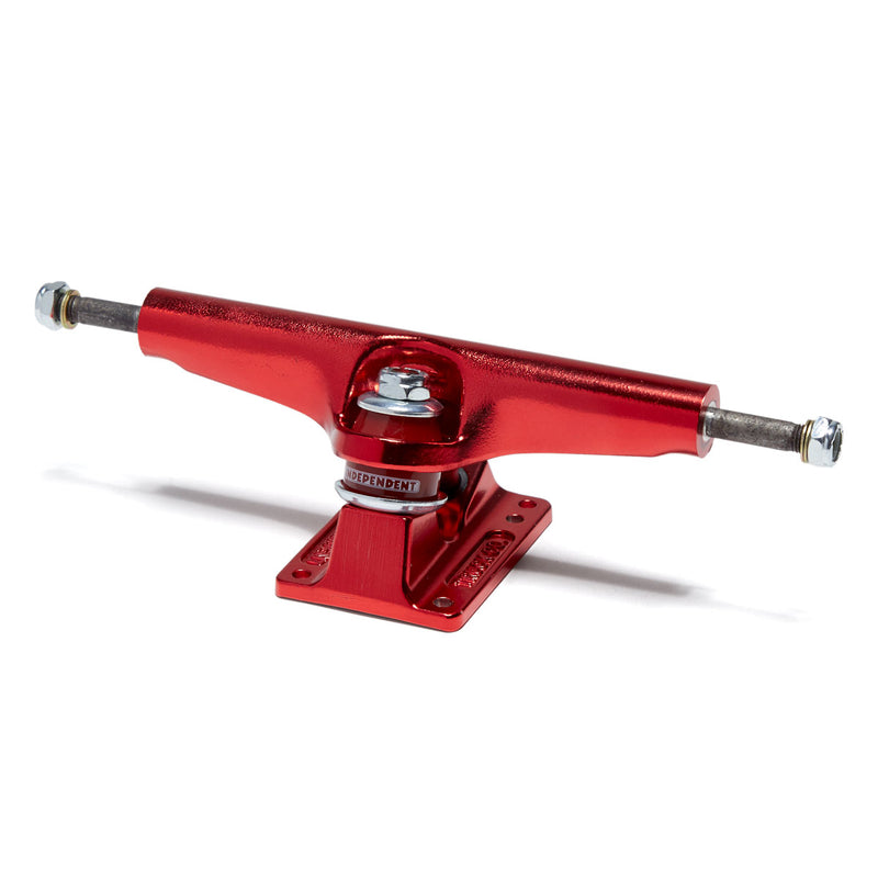 Independent Stage 4 Skateboard Trucks - Red - 166mm