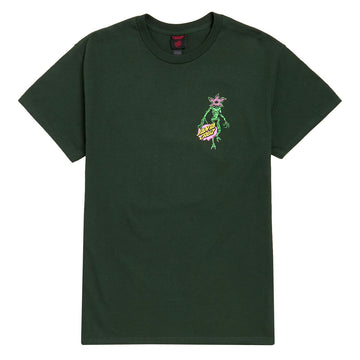 Santa Cruz x Stranger Things Demogorgon Dot T-Shirt - Forest
