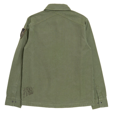 Santa Cruz x Stranger Things Crawl Utility Jacket - Army