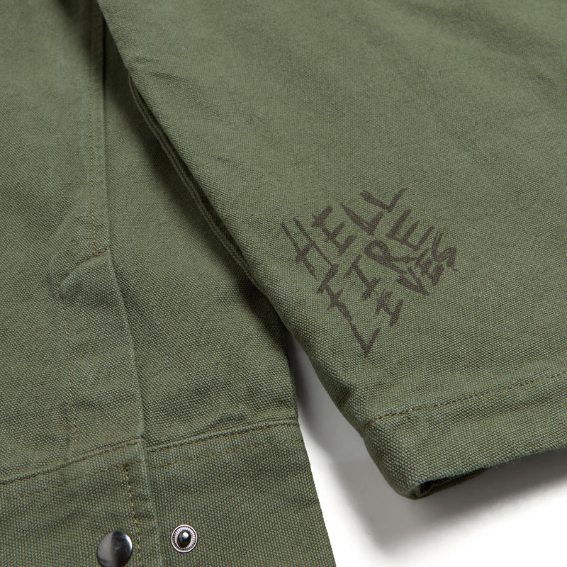 Santa Cruz x Stranger Things Crawl Utility Jacket - Army