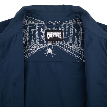 Creature Web 2 Relic Work Shirt - Navy