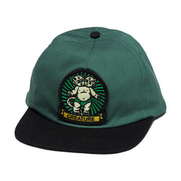 Creature Sideshow Snapback Hat - Green