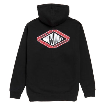 Independent Scroll 2 Zip Hoodie - Black