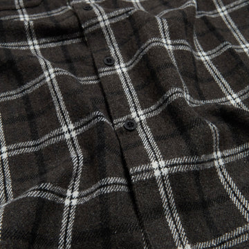 Independent Belmont Long Sleeve Flannel Shirt - Black/White
