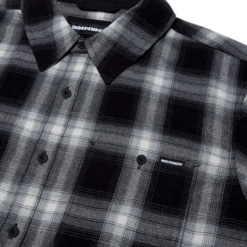 Independent Belmont Shirt - Black/Smoke
