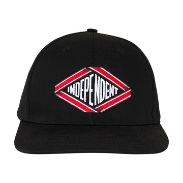 Independent Scroll 2 Snapback Hat - Black
