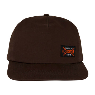 Independent Built To Grind Snapback Hat - Chocolate